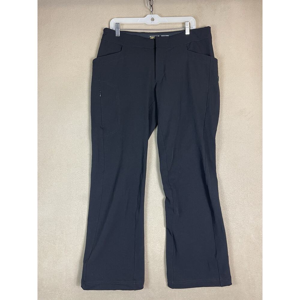 Mountain HardWear Pants Womens 12 Black Winter Vander Straight Leg Durable